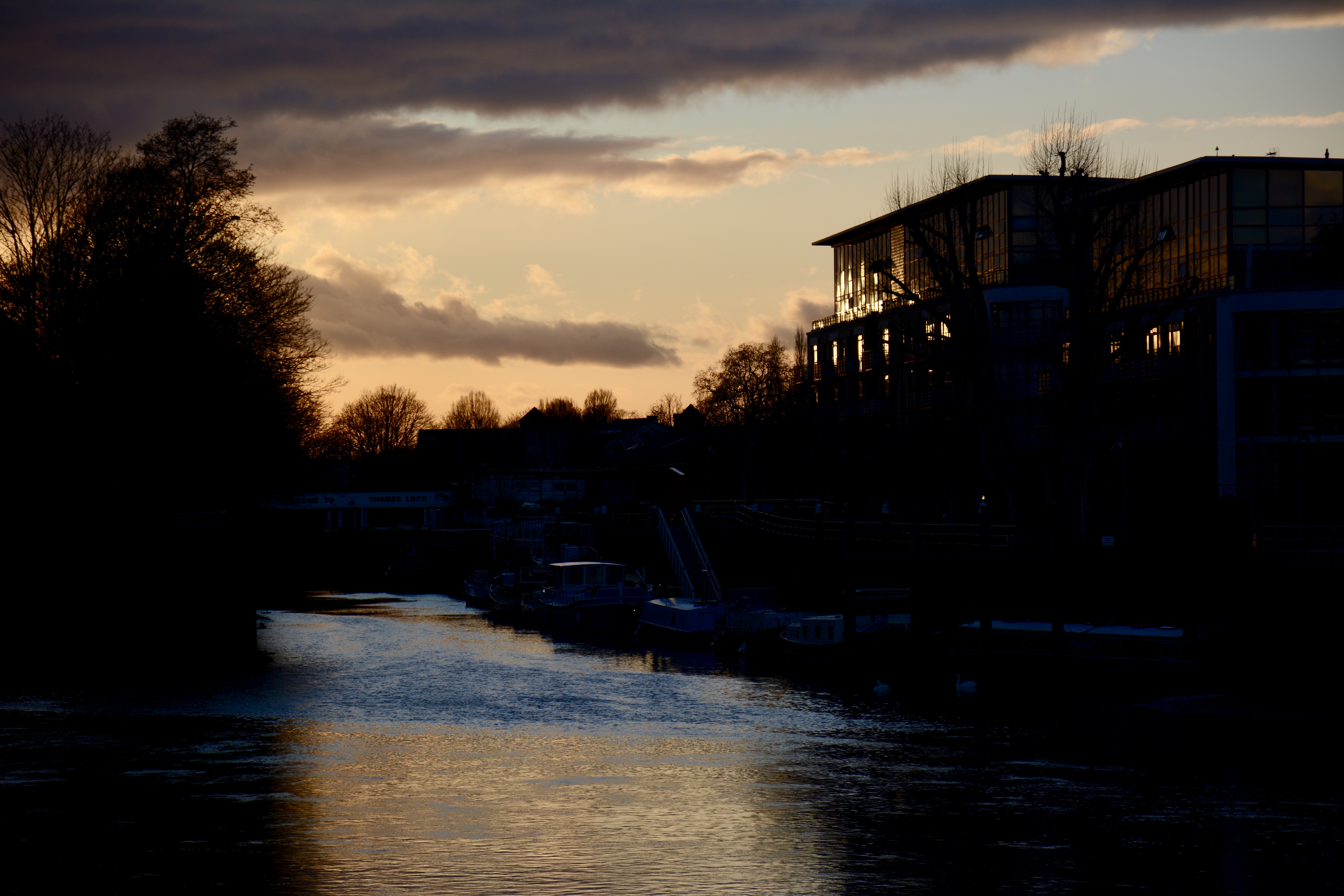 Sunset on the Thames