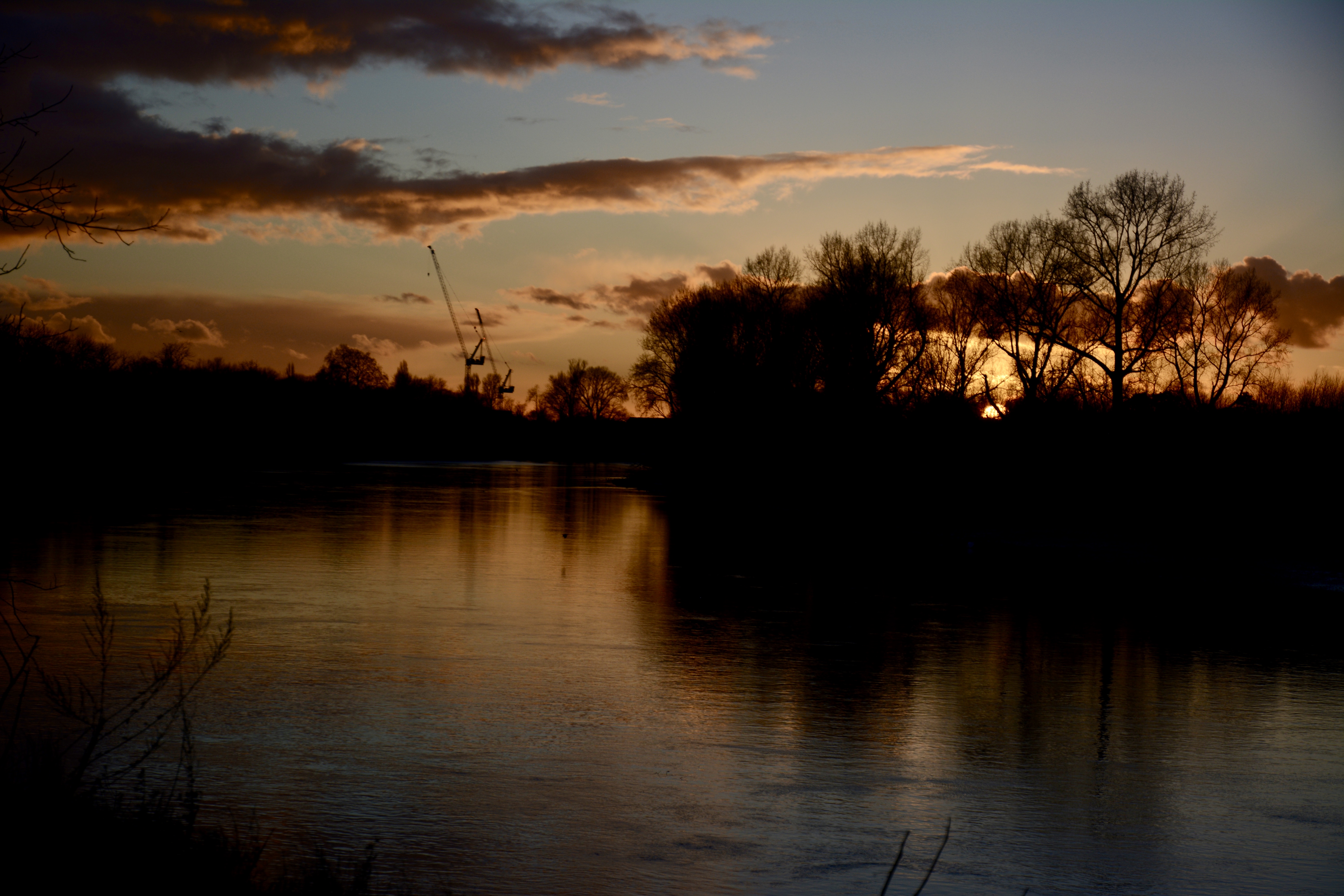 Sunset on the Thames